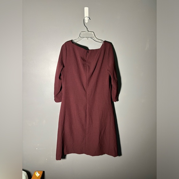 MM.Lafleur The Mona Dress in Claret Womens Size 12 - Picture 3 of 5